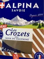 Mängden socker i Les Crozets aux Noix du Dauphiné