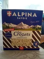Mängden socker i Les crozets aux châtaignes