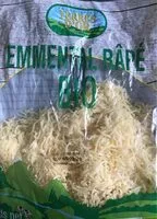 Mängden socker i Emmental râpé