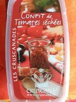 Mängden socker i Confit de tomates séchées
