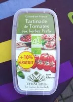 Mängden socker i Tartine de tomates aux herbes