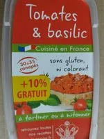 Mängden socker i Tomates et basilic