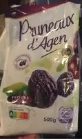 Mängden socker i Pruneaux d’Agen