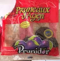 Mängden socker i Pruneaux d'Agen