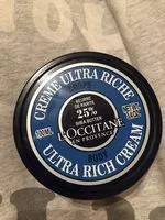 Mängden socker i Crème ultra riche corps