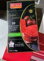 Mängden socker i Steak hachés