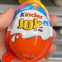 Mängden socker i Kinder joy