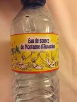Mängden socker i Eau de source de montagne d’auvergne