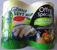 Mängden socker i Coeurs de Palmier