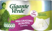 Mängden socker i Mini corazones de palmito cortados