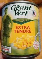 Mängden socker i Maïs ultra tendre L'Original GEANT VERT