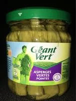 Mängden socker i Minis pointes d'asperges vertes