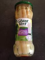 Mängden socker i BOCAL 370ML ASPERGES GROSSES BLANCHES GEANT VERT
