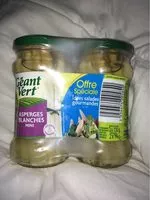 Mängden socker i Asperge blanche mini