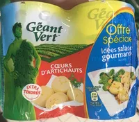 Mängden socker i Cœurs d'artichauts