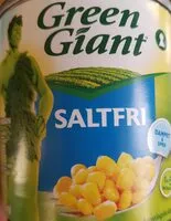 Mängden socker i Majs, saltfri