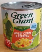 Mängden socker i Sweet corn & peppers