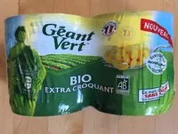 Mängden socker i Maïs Bio extra croquant