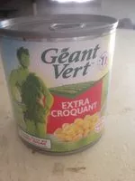 Mängden socker i Mais extra croquant