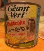 Mängden socker i Ma récolte Pierre Crabos, maïs jeune et croquant, 285g