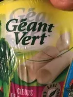 Mängden socker i Géant Vert Cœur de palmiers Les 2 boites de 220 g net égoutté