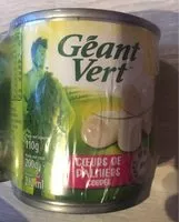 Mängden socker i Coeur de palmier