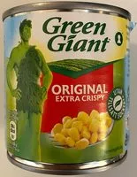 Mängden socker i Green Giant Maiskorn Original Extra Crispy