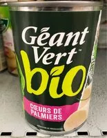 Mängden socker i Coeurs de palmier bio