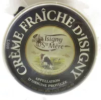 Mängden socker i Crème d'Isigny AOP 35%