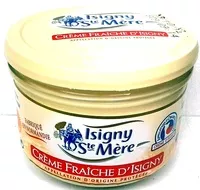 Mängden socker i Crème fraiche d’Isigny