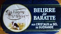 Mängden socker i Beurre de baratte 250g aux gros sel