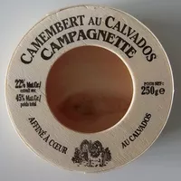 Mängden socker i Camembert au Calvados