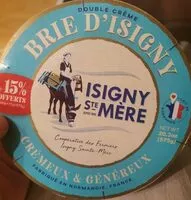 Mängden socker i Brie d'isigny
