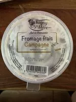 Mängden socker i Fromage frais de campagne