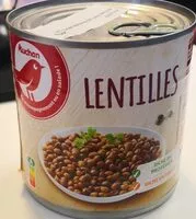 Mängden socker i Lentilles