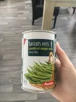Mängden socker i Haricots Verts Extra Fins