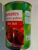 Mängden socker i Tomates entieres pelees au jus