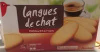 Mängden socker i Langues de chat dégustation