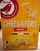 Mängden socker i Chees'Apéro Emmental