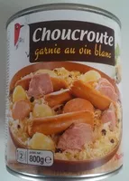 Mängden socker i Choucroute garnie au vin blanc