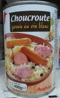 Mängden socker i Choucroute garnie au vin blanc