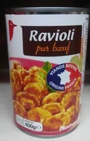 Mängden socker i Ravioli pur boeuf