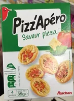 Mängden socker i Pizz'apéro saveur pizza