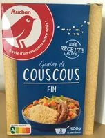 Mängden socker i Couscous semoule de blé dur de qualité supérieure grain fin