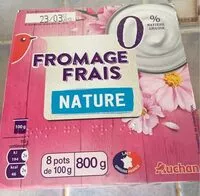Mängden socker i Fromage frais nature0% matiere grassedoux & onctueux