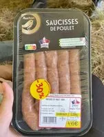 Mängden socker i saucisses de poulet