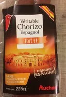Mängden socker i Véritable Chorizo espagnol fort