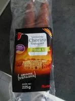 Mängden socker i Véritable Chorizo Espagnol Doux