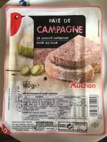 Mängden socker i Pâté de campagne de qualité supérieure doré au four