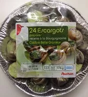 Mängden socker i 24 escargots préparés à la Bourguignonne, Belle grosseur